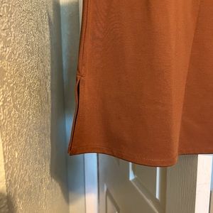 NWT, copper Worthington top.  Ready for the fall, wear it w/Jeans/leggings.